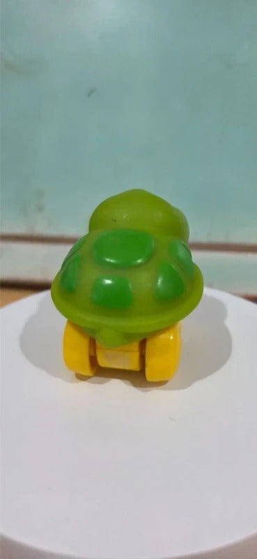 Playskool Roll Around Turtle Toy Green Yellow Preschool Baby Toddler Push Car