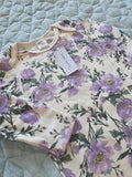 Baby Berry Floral Bodysuit 18–24 Months Purple Flowers BNWT