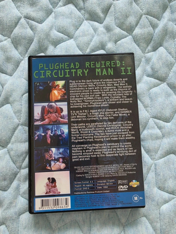 Plughead Rewired: Circuitry Man II DVD | Sci-Fi Horror Cult Movie