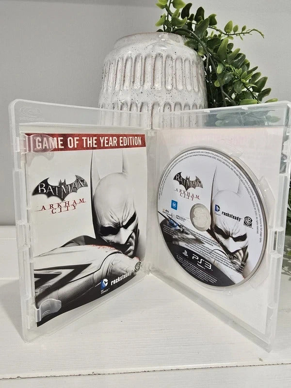 PS3 Sony PlayStation - Batman / Arkham City - Game Of The Year - Complete