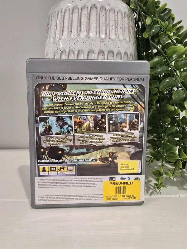 Ratchet & Clank Tools Of Destruction With Manual Playstation 3