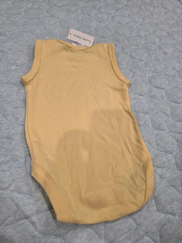 Baby Berry "Daddy's Main Squeeze" Sleeveless Bodysuit 3–6 Months BNWT
