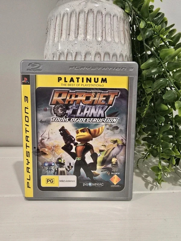 Ratchet & Clank Tools Of Destruction With Manual Playstation 3