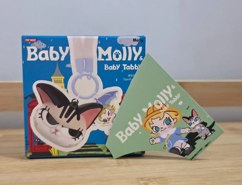 " Together to the Kindergarten " Baby Molly & Baby Tabby Series - Pinch Pendant Ornament