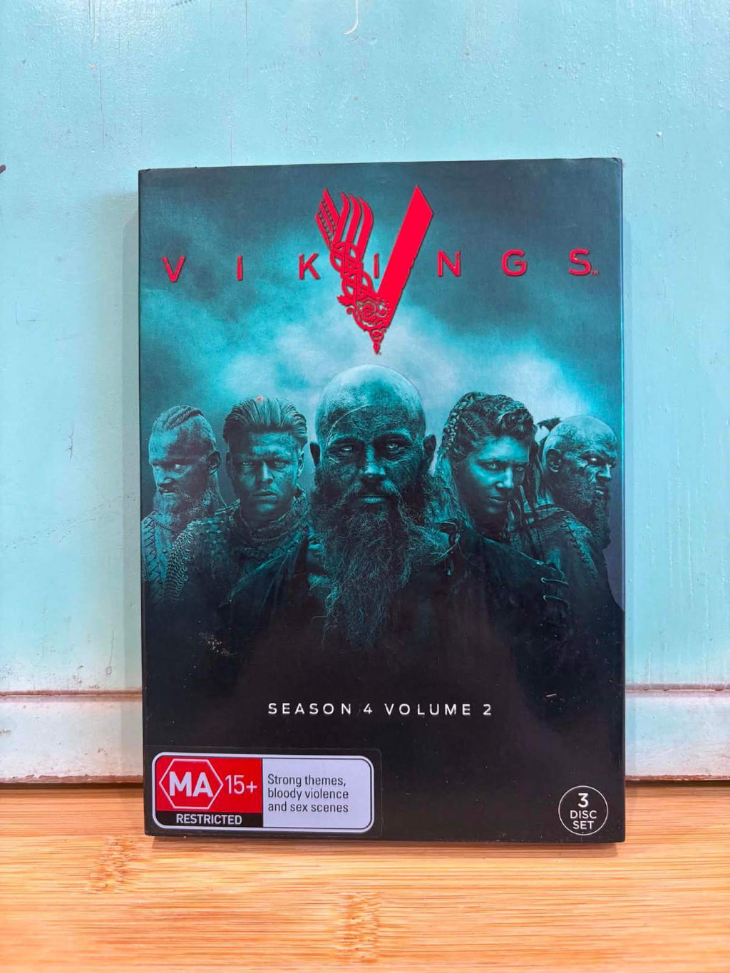 Vikings Season 4 Volume 2 DVD 3 Disc Set MA15+