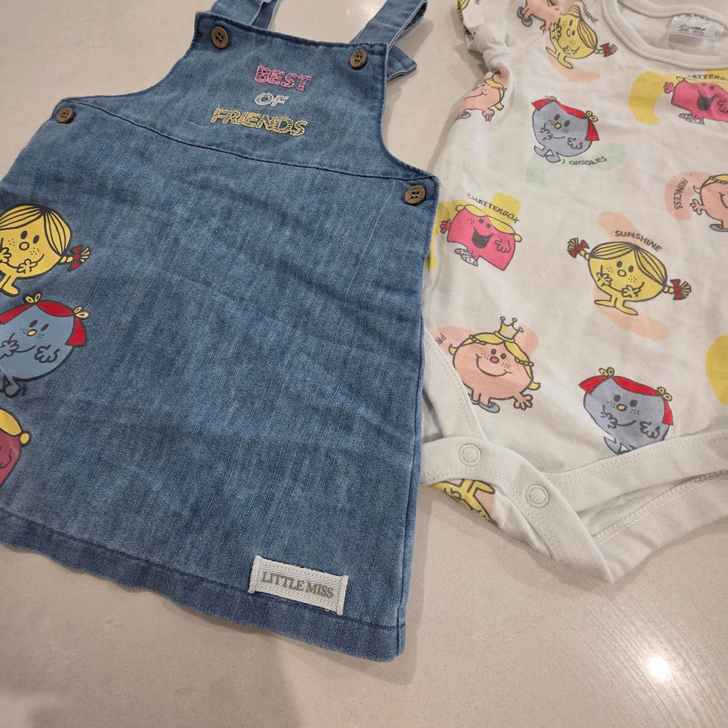 Mr. Men Little Miss Baby 2 Piece Set – 3-6 Months