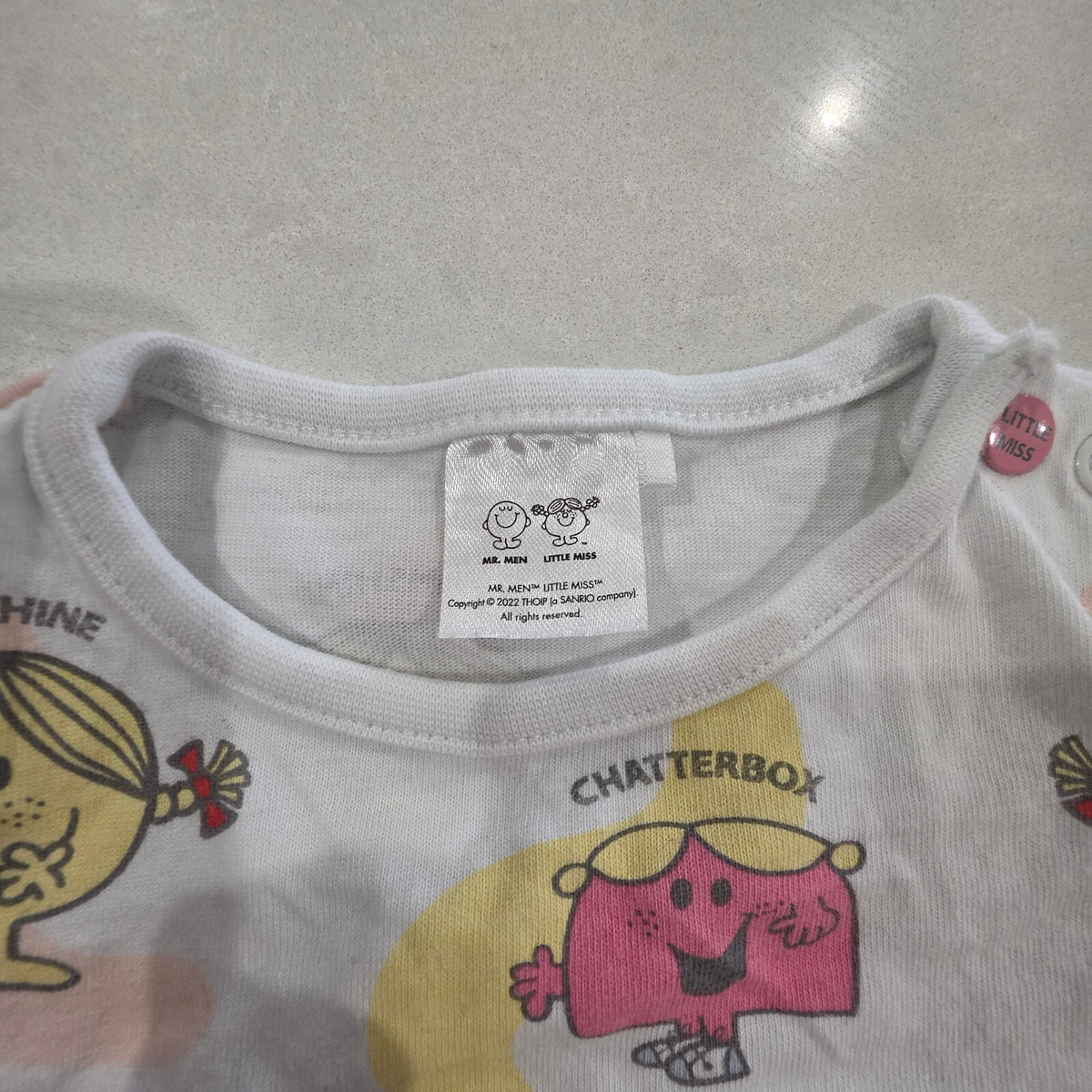 Mr. Men Little Miss Baby 2 Piece Set – 3-6 Months