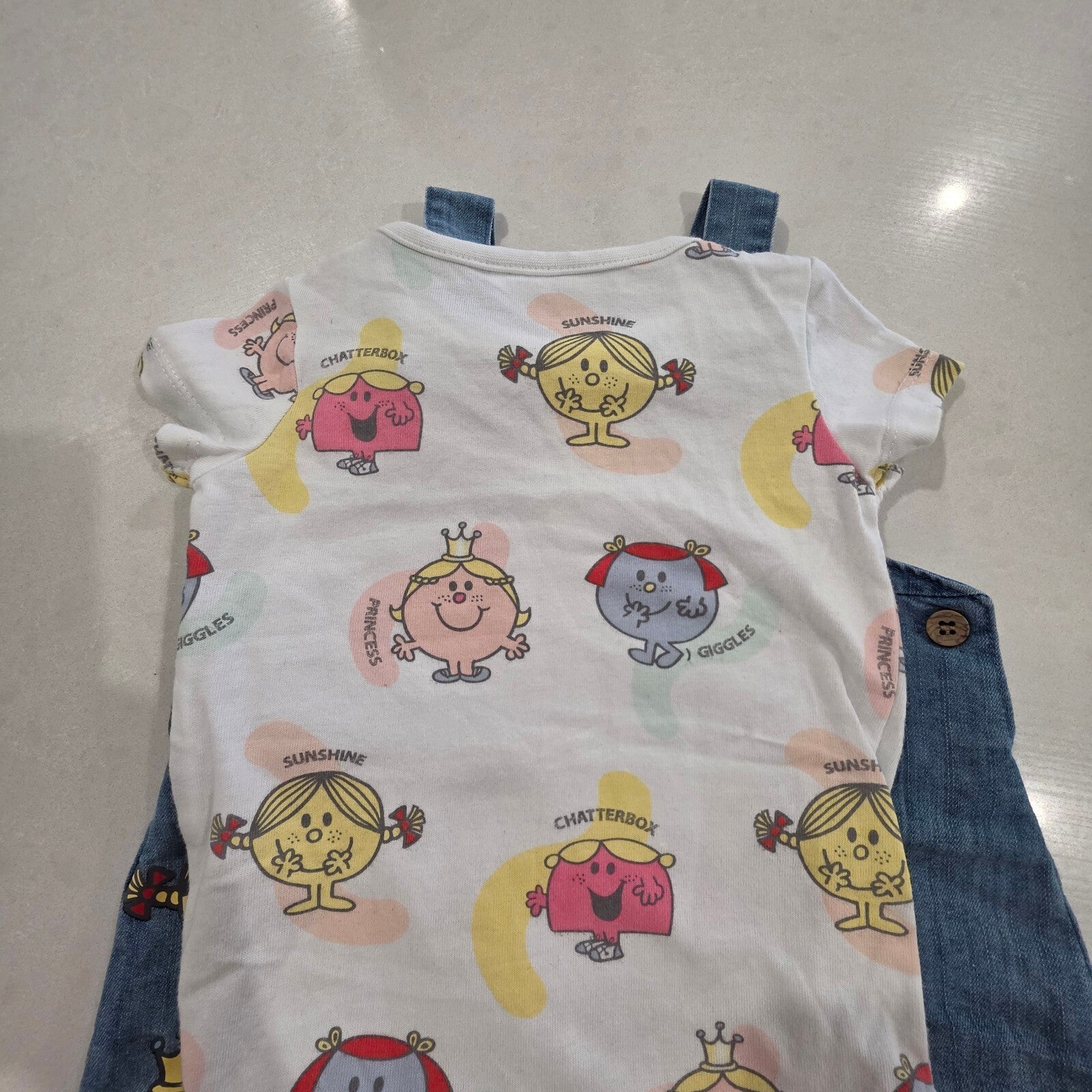 Mr. Men Little Miss Baby 2 Piece Set – 3-6 Months
