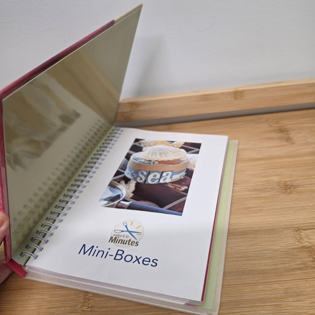 Mini-Boxes Make It in Minutes by Marian Ballog Craft Book