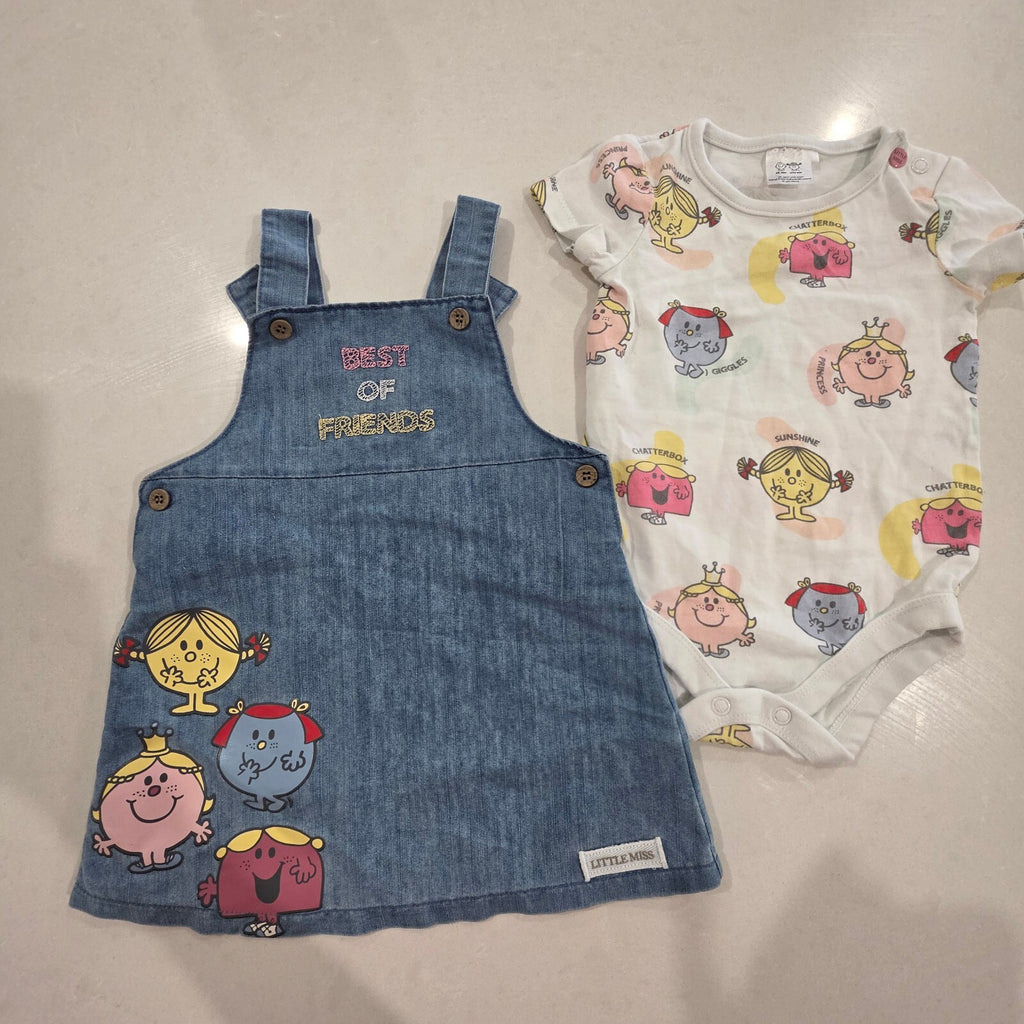 Mr. Men Little Miss Baby 2 Piece Set – 3-6 Months