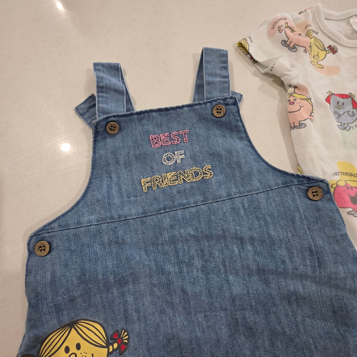Mr. Men Little Miss Baby 2 Piece Set – 3-6 Months