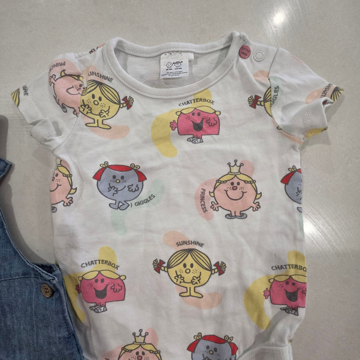 Mr. Men Little Miss Baby 2 Piece Set – 3-6 Months