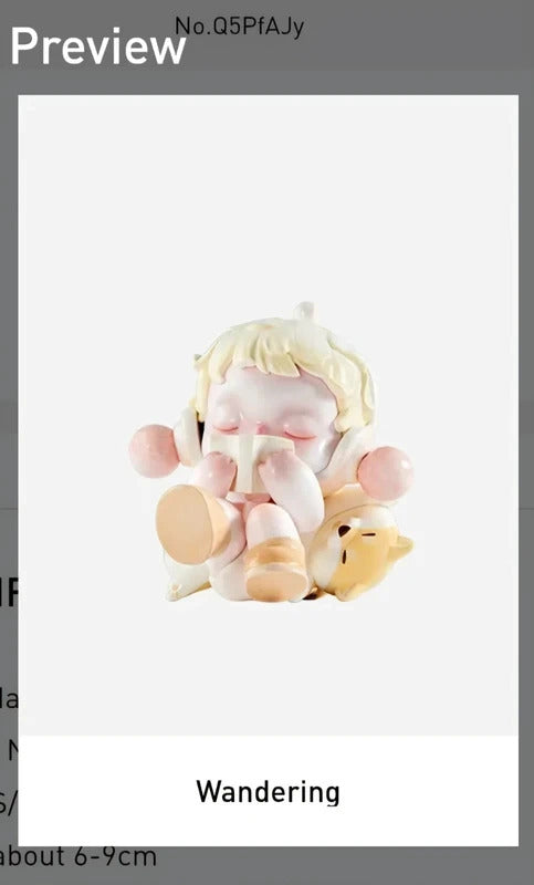 " Wandering " Skullpanda The Warmth Series Figure