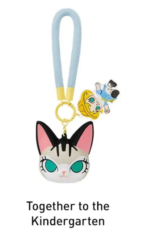" Together to the Kindergarten " Baby Molly & Baby Tabby Series - Pinch Pendant Ornament